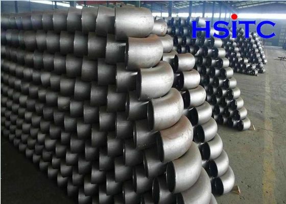 Petroquímica SCH40 Tubo de aço carbono Cotovelo Sem costura
