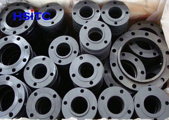 Astm A105 B16.5 Flancas de aço carbono suave Pintura antiferrugem