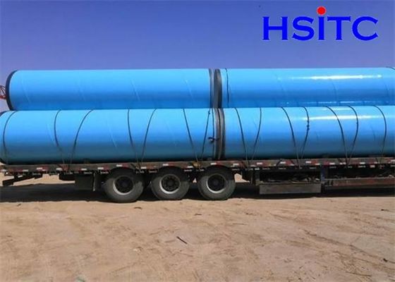 Tubos de aço anti-corrosião de vapor de aquecimento 3000 mm X52 Din30670