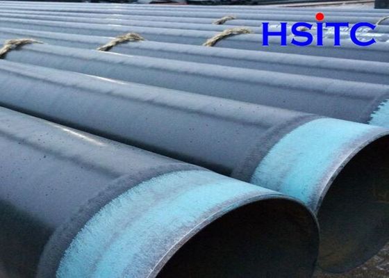 Din30670 3000mm Tubo de aço anticorrosivo de três camadas PP