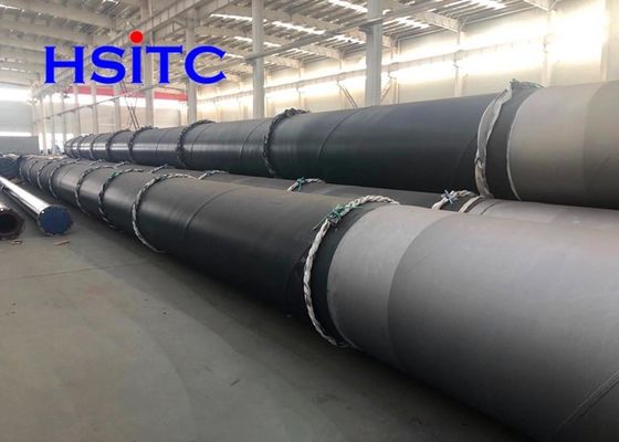 12 m comprimento DN3000 Ssaw Steel Pipe Astm A252 padrão