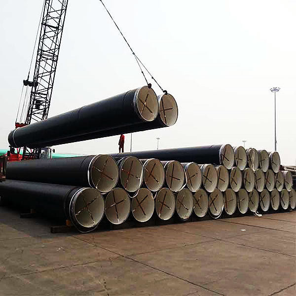 Revestimento de tinta epoxi SSAW Tubos de aço para o projeto Astm A252 0