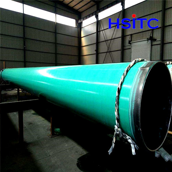Gr.C Dn300 Astm A139 325 MM Secção cava de tubos de costura espiral soldada 0