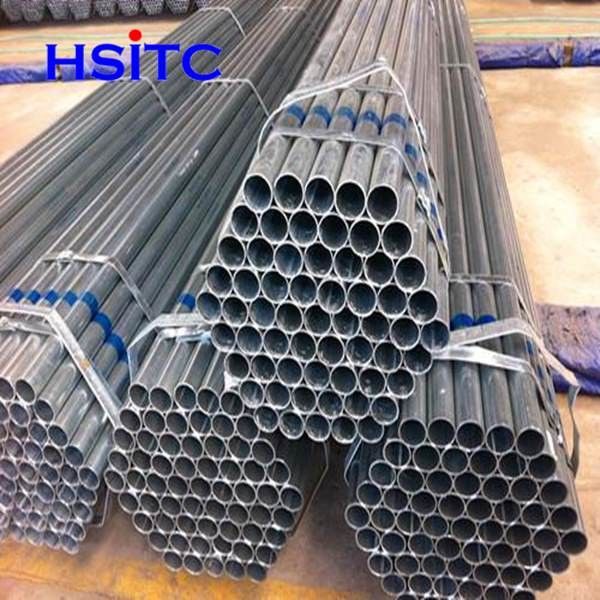 DN40 10m Tubo de aço galvanizado de carbono anti-corrosião 0