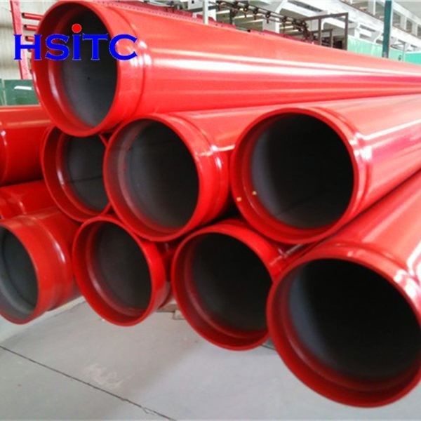 Tubos de aço carbono galvanizados, soltos e ranhurados Astm A53 DN100 0