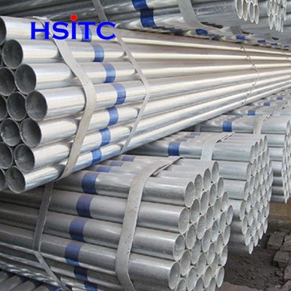 x52 8' 3,75 mm Tubo de aço galvanizado de carbono Dn100 0