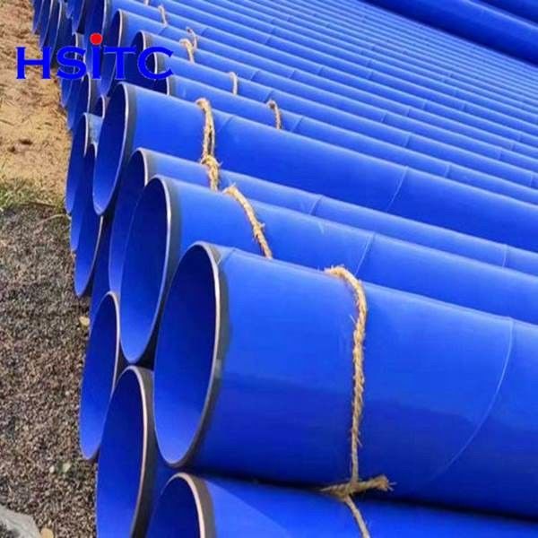 Engenharia de minas de carvão Fbe Revestimento Ssaw Tubos de aço para revestimento externo 0
