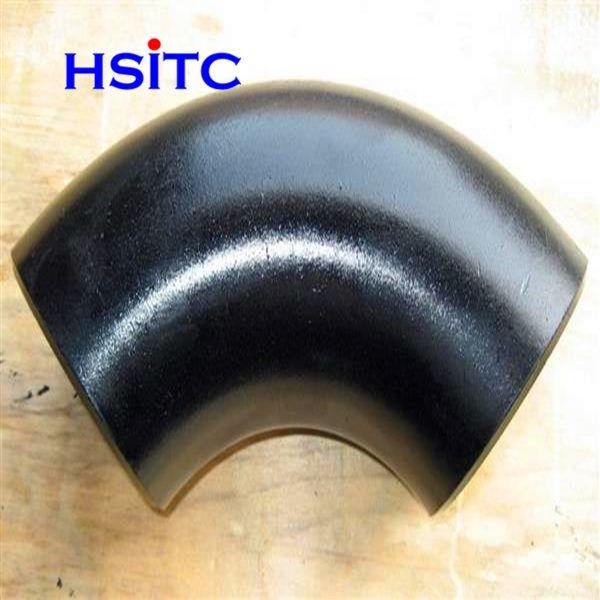 A234 Astm A403 Astm A420 Tubo de aço carbono Cotovelo Sch40 Std Sch80 0